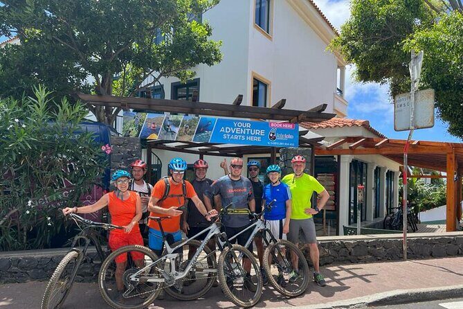 Botanical Trails of Madeira. Mountain biking Trail Experience - Camacha at a Glance: Cold Drink, Light Lunch, Then Back to the Water-Channel