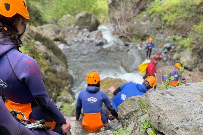 Canyoning in Madeira - Level 2 - Getting wet (and staying warm): what the water feels like