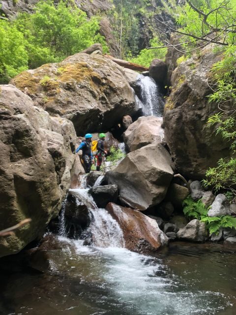 Canyoning Level 2 - Ribeira do Cidrão- Madeira Island - Your 4-hour flow: pickup, the 2.5-hour guided descent, and the ride home