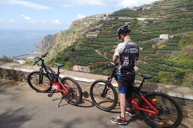 Electric Bike Tour in Northern Madeira - Miradouro da Beira da Quinta and the pier: Atlantic views over Ponta do Sol