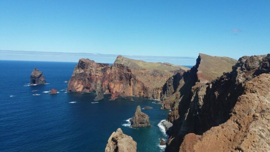 From Funchal: East Tour Madeira 4x4 Jipe Tour Santana Houses - Porto da Cruz rum factory visit: Engenhos do Norte and the island’s production side