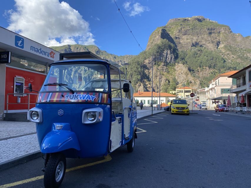 From Funchal: Madeira Nuns Valley Sightseeing Tuk-Tuk Tour - Pickup in Funchal and the cruise-terminal drop-off advantage