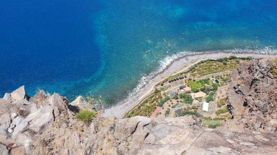 From Funchal: Tuk Tuk Tour to Camara de Lobos and Cabo Girao - Cabo Girão 580 m skywalk: the glass platform moment