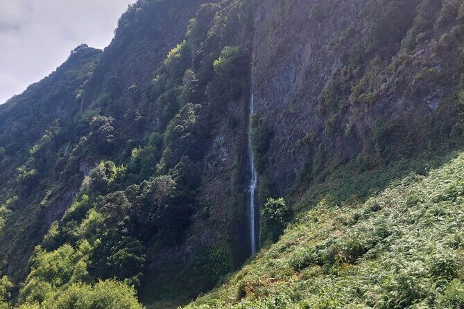 Full day West Adventure Jeep Tour in Madeira Portugal - São Vicente drive with four waterfalls on the way