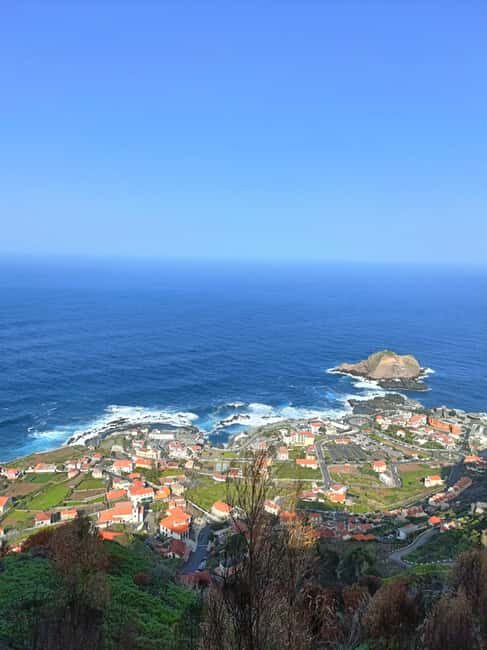 Funchal: 4WD Experience Skywalk to Seixal Porto Moniz, Fanal - Seixal: black volcanic sand and a coastal breather