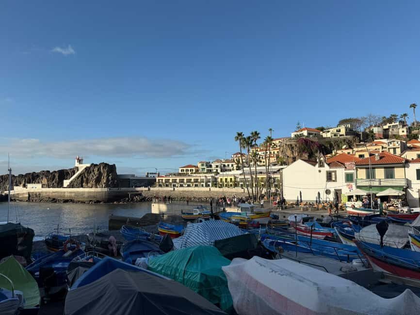 Funchal: Câmara Lobos & Girão Sea Cliff Half-Day Jeep Tour - Câmara de Lobos: Where Boats, Fish, and Poncha Lead the Day