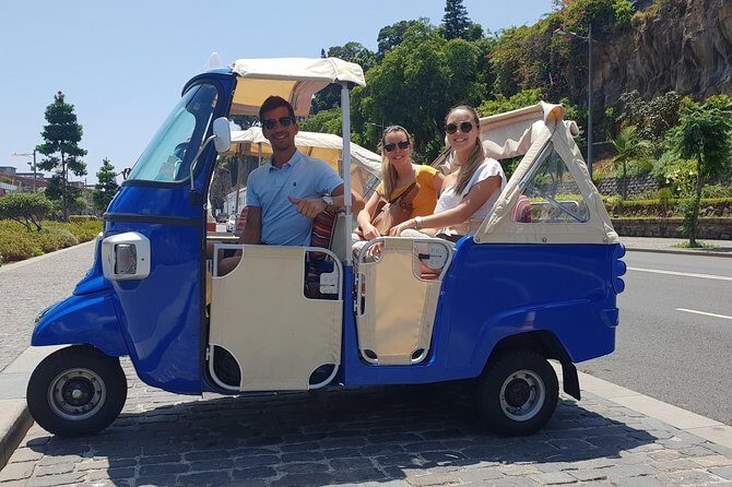 Funchal City Tour + Old Town - Tuk-Tuk Pickup and Where You Start in Funchal