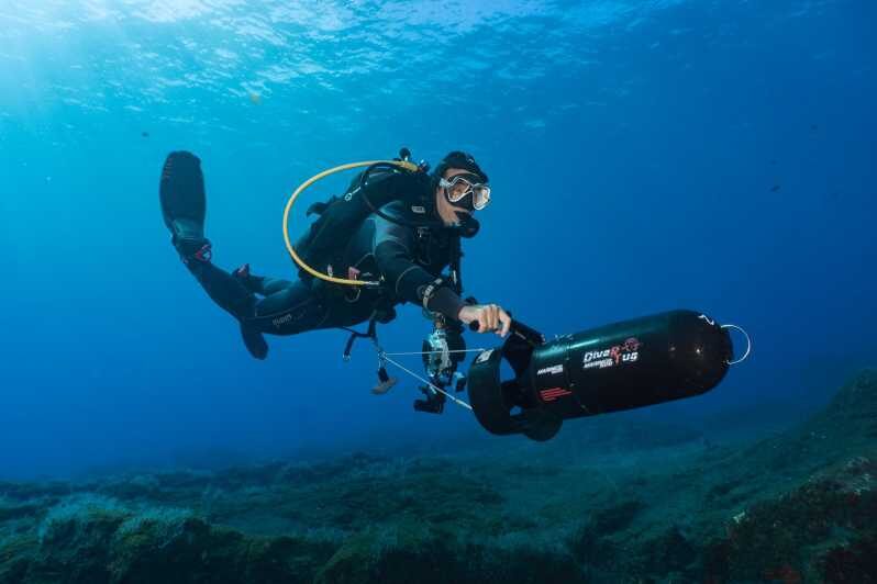 Funchal: DPV- Scooter Dive Adventure - The Pre-Water Briefing: Certified-Diver Rules For Comfort and Safety