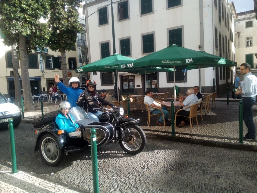 Funchal Exploration: Sidecar Tour with Historical Insights - Old Town Funchal: painted doors, narrow lanes, and pirate defenses