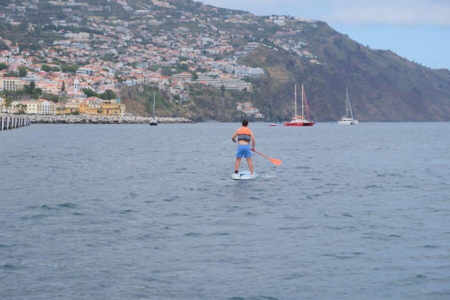 Funchal: Standup Paddle - Getting In and Out: The Slippery Path Factor