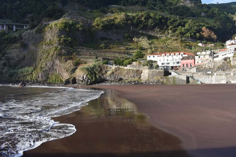 Funchal: Waterfalls, Volcanic Pools, and Fanal Forest Tour - Seixal Black Sand and Lava Pools Near São Vicente