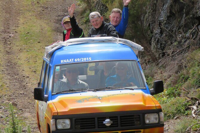 Guided 4x4 Adventure and Skywalk with Wine and Tapas in Madeira - Quinta Grande’s glass skywalk: the main event with built-in photo time