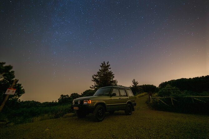 Heavens Tour: Sunset & Stargazing in Madeira - Pickup and vehicle comfort: easy start, small fine print