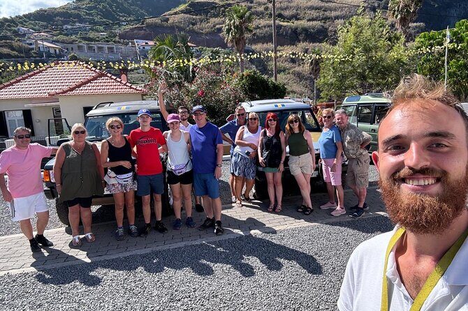Jeep Safari 4x4 Madeira Pico areeiro, Santana, Ponta Sao Lourenço - Stop 3: Faial Stop for Poncha, Coffee, and a Bathroom Break