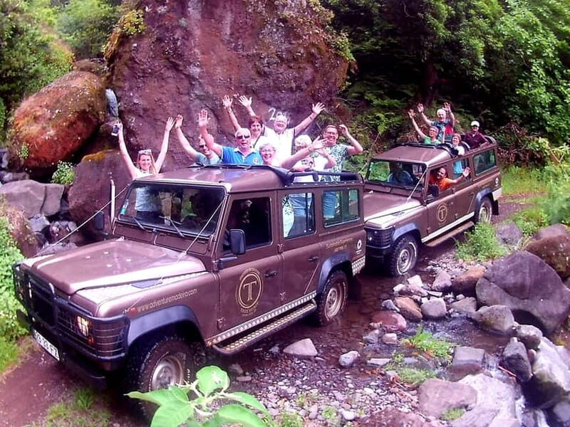 Madeira: Cabo Girão, Wines Experience and Dolphins Watching - São Vicente jeep off-roading through Serra d’Água