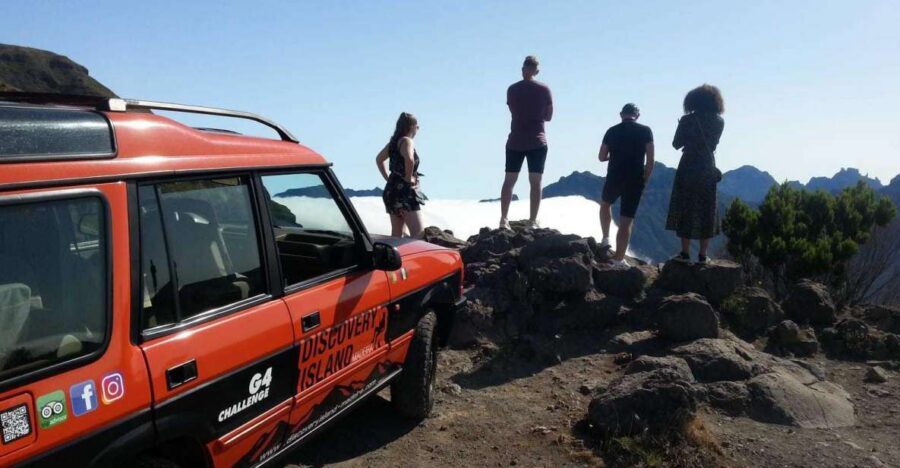 Madeira: Full-Day Porto Moniz Jeep Tour - Cabo Girão Skywalk: cliff views first, before the day changes
