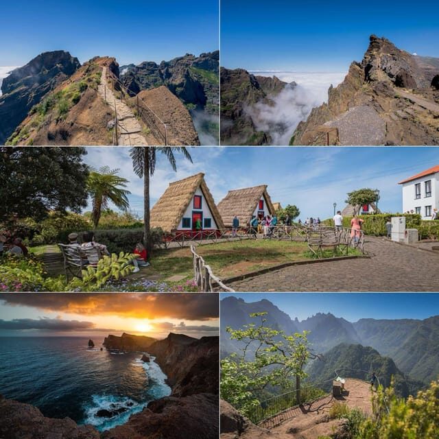 Madeira Funchal:East Tour Pico Arieiro & Santana&Laurissilva - Ponta São Lourenço: The Rocky Edge That Looks Like Another World