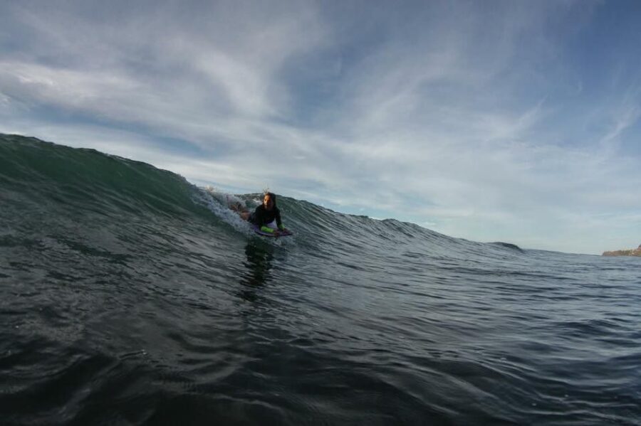 Madeira Island Bodyboard Experience - In-water coaching with Mónica: what good instruction feels like