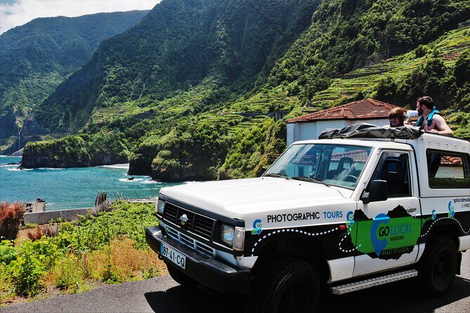Madeira Island Private Wine Full-day Tour in all terrain vehicle - Estreito de Câmara de Lobos: Terraces and an Old Scenic Road Feel