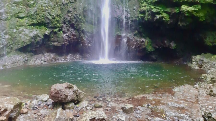 Madeira: Jungle Fever Levada Caldeirao Verde Hike Santana - How to pack for Madeira rain and long waterfall walking