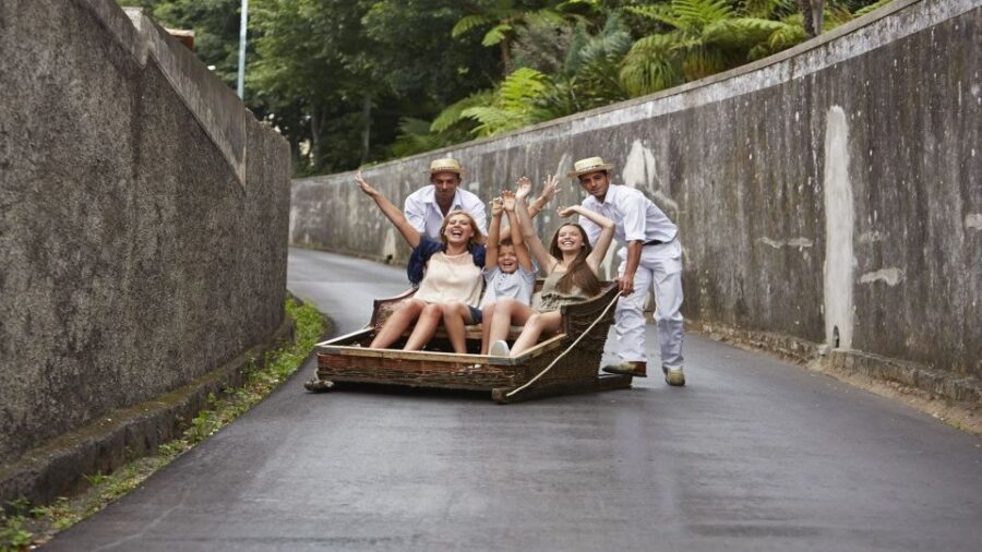 Madeira: Monte Sightseeing Tour & Toboggan Sled Ride - The Toboggan Sled Ride Down to Funchal: Adrenaline With a Real Sense of Control