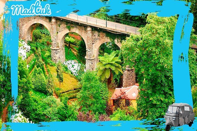 Madeira Monte Tobbogans and Old Town Tuk Tuk Tour by MadTuk - Monte Church and its famous staircase: short stop, iconic feel