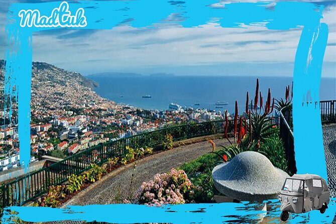 Madeira Nuns Valley Viewpoint Tuk Tuk Tour by MadTuk - Miradouro Pico dos Barcelos: city views with a pop-culture wink