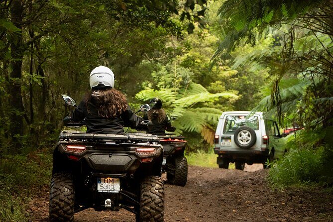 Madeira Private Off-road Quad Bike Experience - The ride itself: forests, fields, hills, and uneven trail confidence