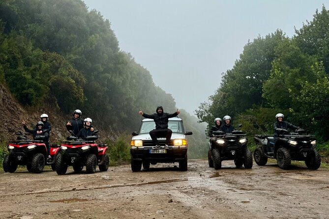 Madeira Private Off-road Quad Bike Experience - Puddles and mud splashes: the fun part, with a practical mindset