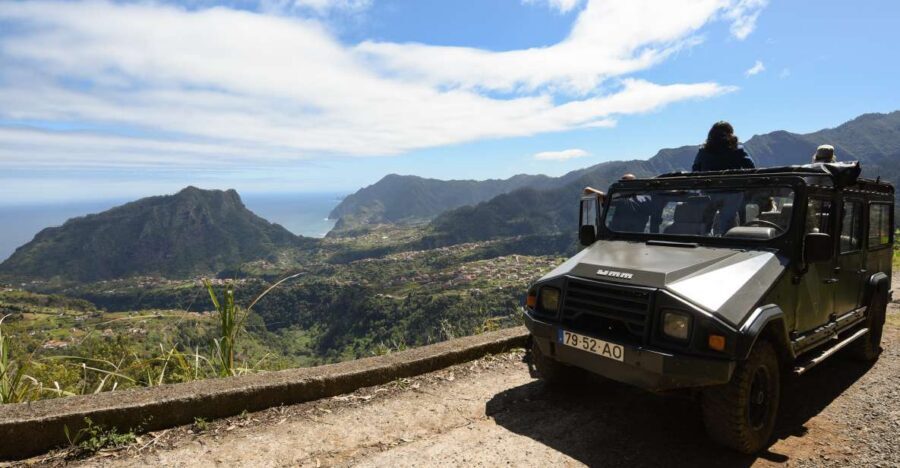 Madeira Safari Private 4x4, Full Day Santana or Porto Moniz - Private 4x4 Safari: 7 hours of Madeira you can actually steer