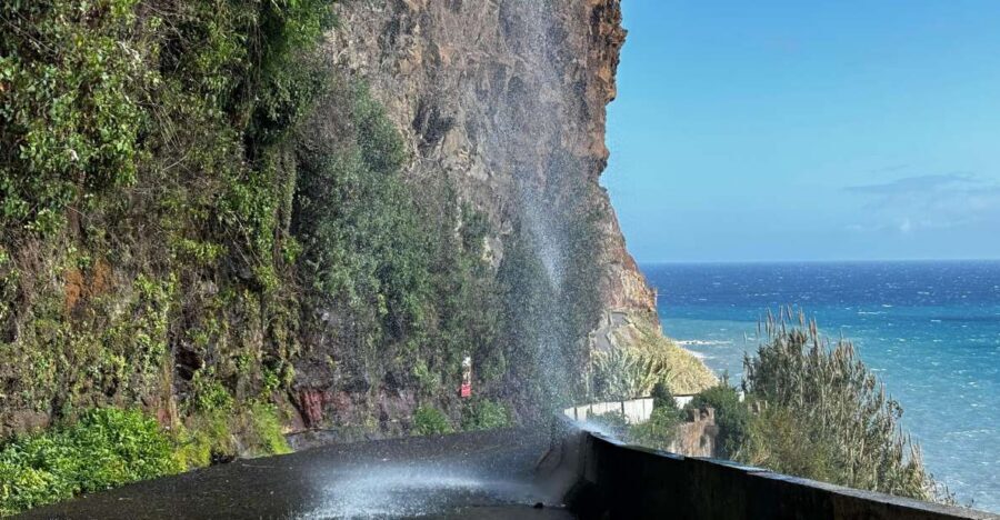 Madeira: Sunny South Side - Cabo Girão, Waterfalls, C. Lobos - Starting in Ribeira Brava: Coffee, Then the Coast Opens Up