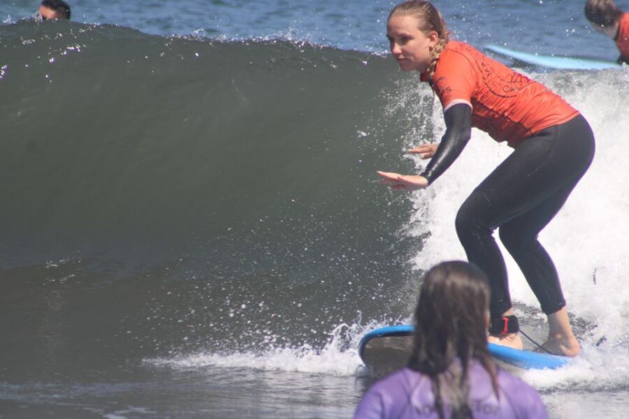 Madeira: surf lesson at Porto da Cruz - Small-group reality: better chances to get on a wave