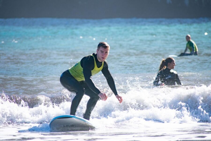 Madeira : Surfing Experience for all - The Real 1.5 Hours Plan: Safety, Land Practice, Then Waves