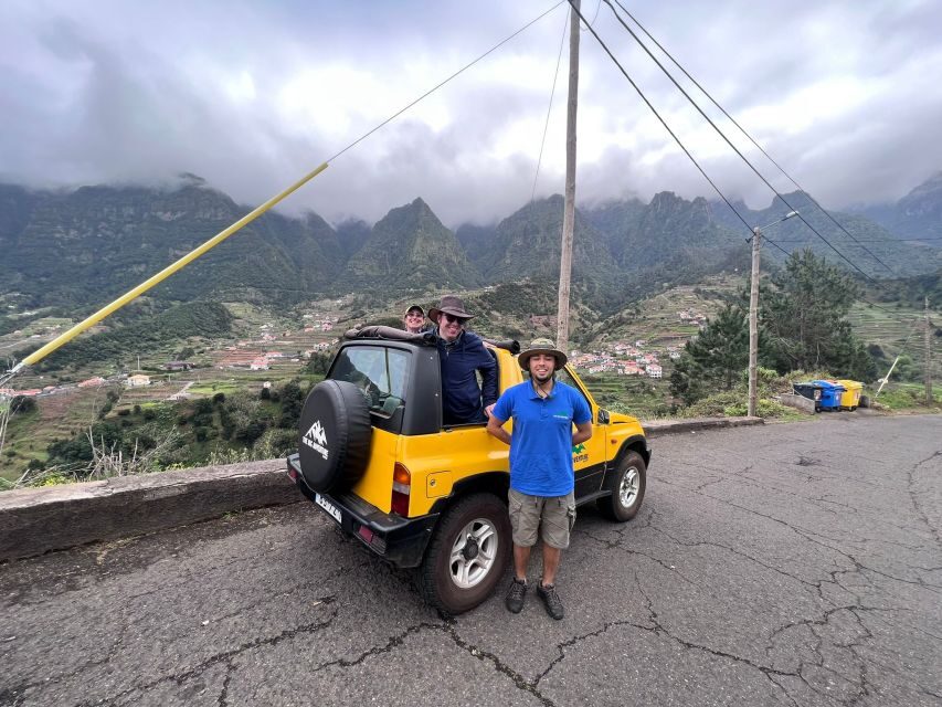 Madeira: Wine Tasting Guided Tour, Jeep Safari, & Viewpoints - Pickup From Funchal and how the timing feels