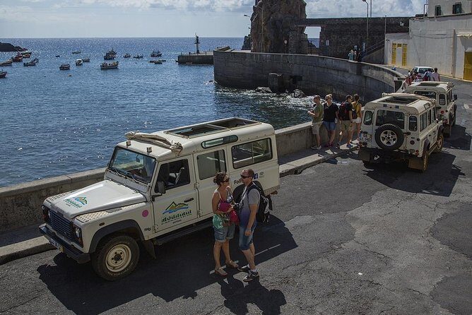 Nun's Valley & Sea Cliff - Half Day - Shared Tour - Riding Madeira’s steep roads in an open-roof Jeep