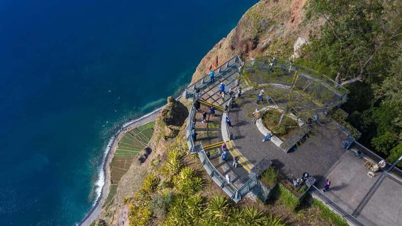 Private Vespa Tour Nun´s Valley,Câmara Lobos,CaboGirão(4hrs) - Cabo Girão Skywalk: the cliff at 580 meters