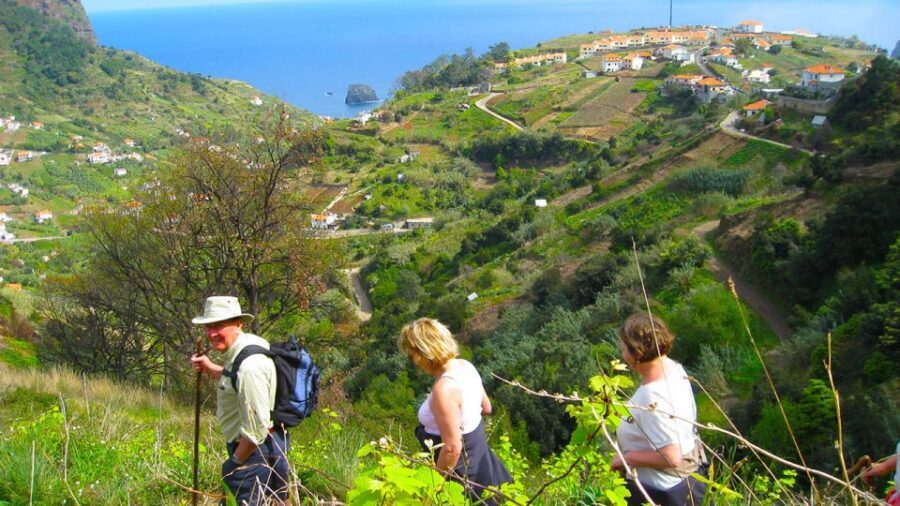Referta / Castelejo - Levada Walk - Porto da Cruz finish: poncha, cake, and fresh local snacks
