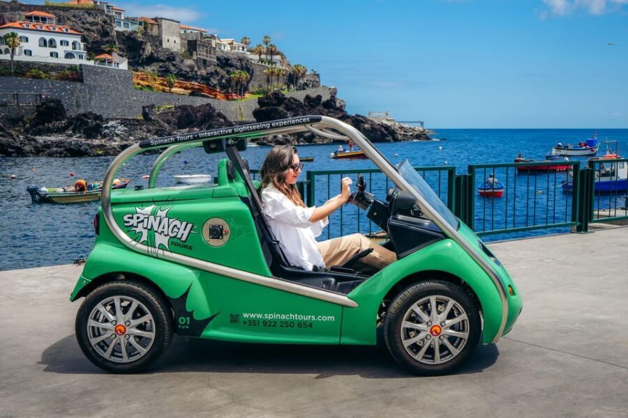 Self-drive Guided Tour | Explore Funchal on an Electric Car - How the GPS routes and audio guide actually feel