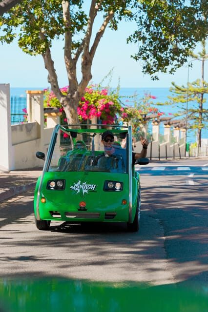 Self-drive Guided Tour | Explore Funchal on an Electric Car - Getting set up at Spinach Funchal Shop