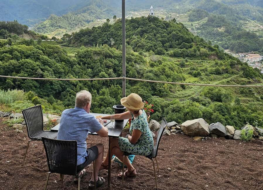 Visiting local Vineyard With Wine Tasting & Lunch included - Fajã dos Padres Cable Car Stop: Fruit Trees, Old Stories, And Exotic Plants